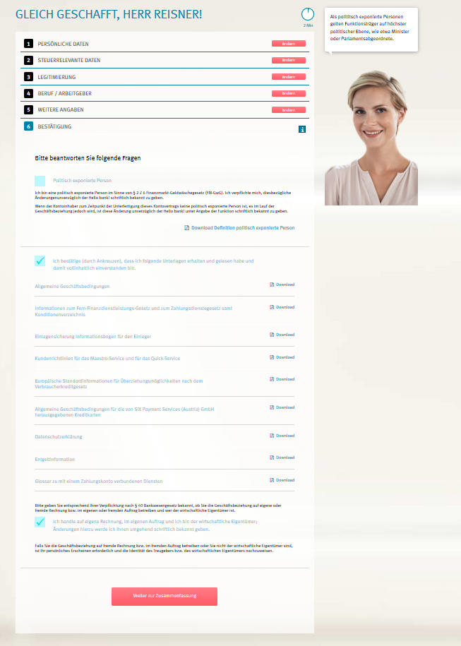 hello bank bestaetigung