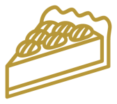 Pekannuss Pie Illustration