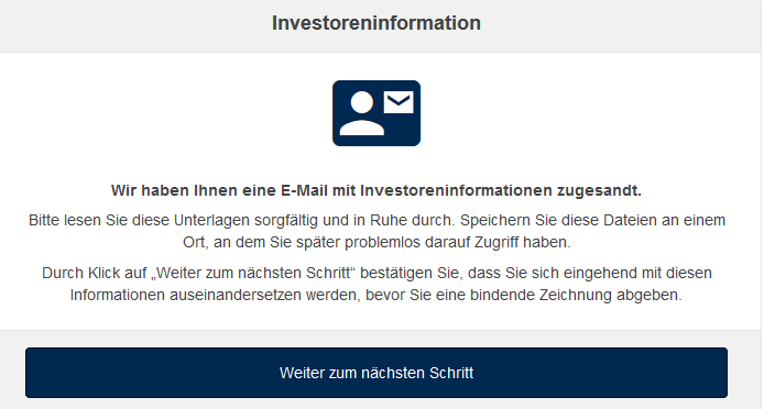 investoren information aescuvest