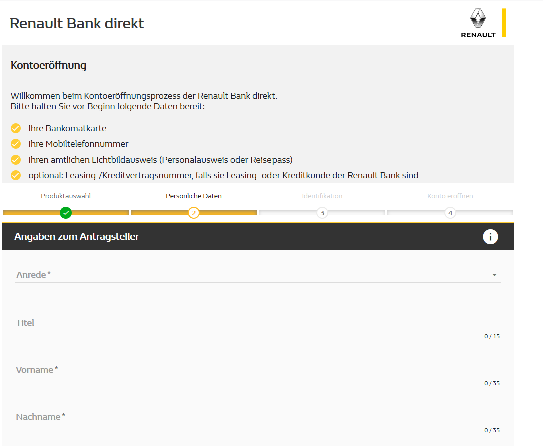 konto antrag renault 2