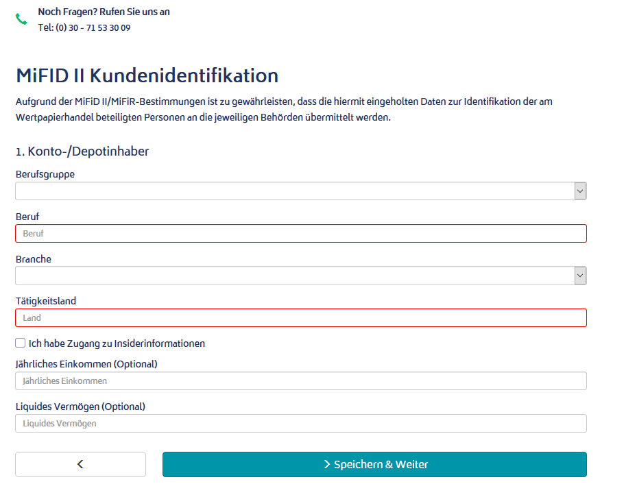 Rentablo Fonds Cashback & Finanzmanager für Österreich - Erfahrung, Test mifid ii kunden beruf