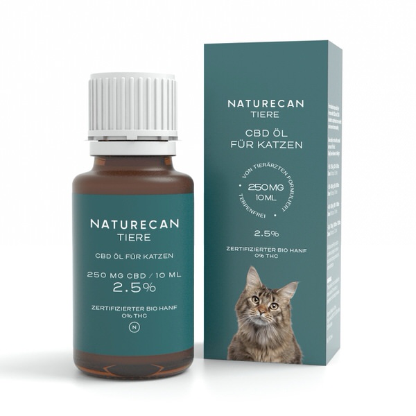 Naturecan CBD Öl Katzen 2,5%