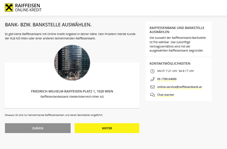 raiffeisen bankstelle