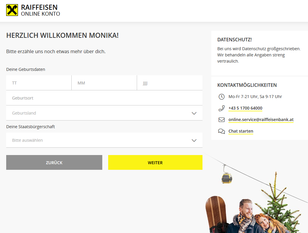 raiffeisen online konto 2