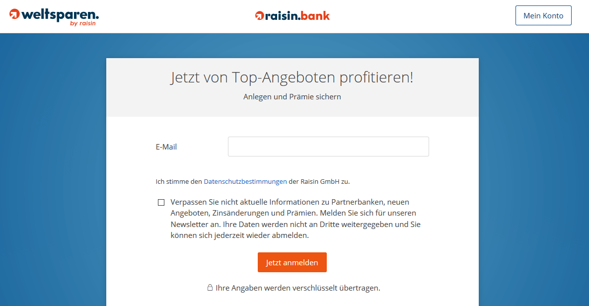 raisin bank konto eroeffnen