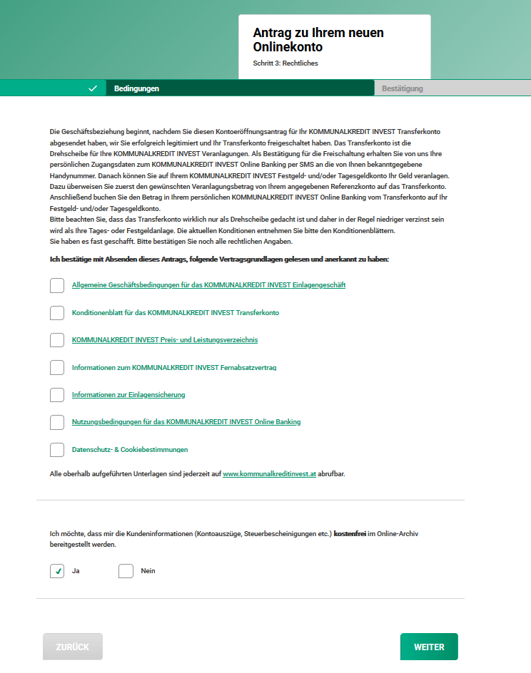 Kommunalkredit Invest Tagesgeld - Zinsen, Erfahrung, Test rechtliches kommunalkredit invest