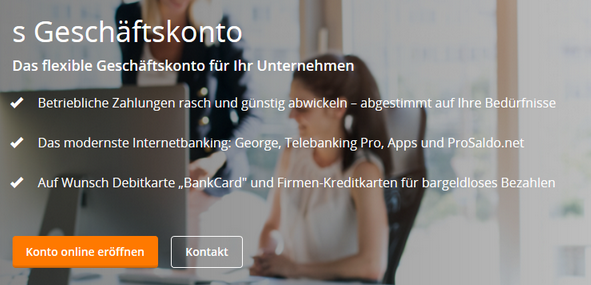Erste Bank s Geschäftskonto – Girokonto Kommerz – Erfahrung – Test [2021]