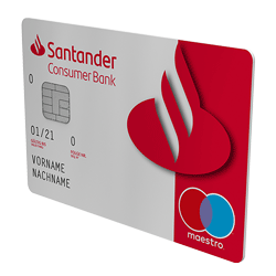 Karte für die bequeme Ratenzahlung - Santander Cashcard - Teilzahlung, Zinsen, Erfahrung, Test santander consumer bank cashcard