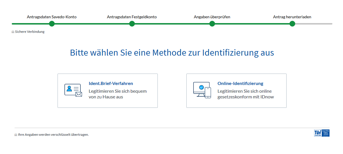 savedo identifizierung