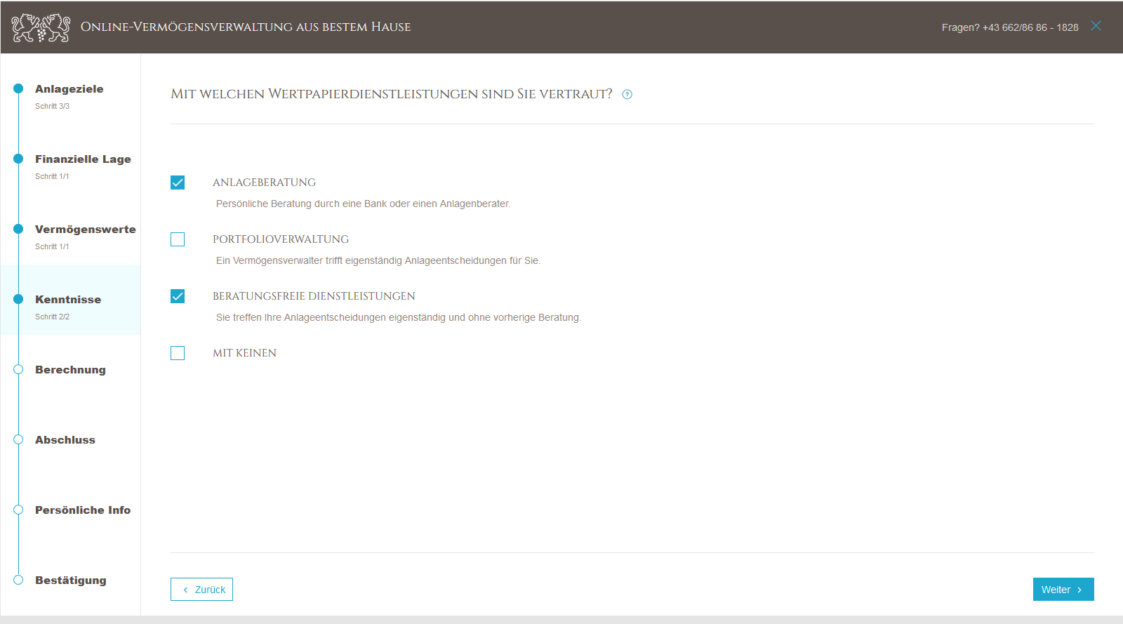 wertpapierdienstleistungen