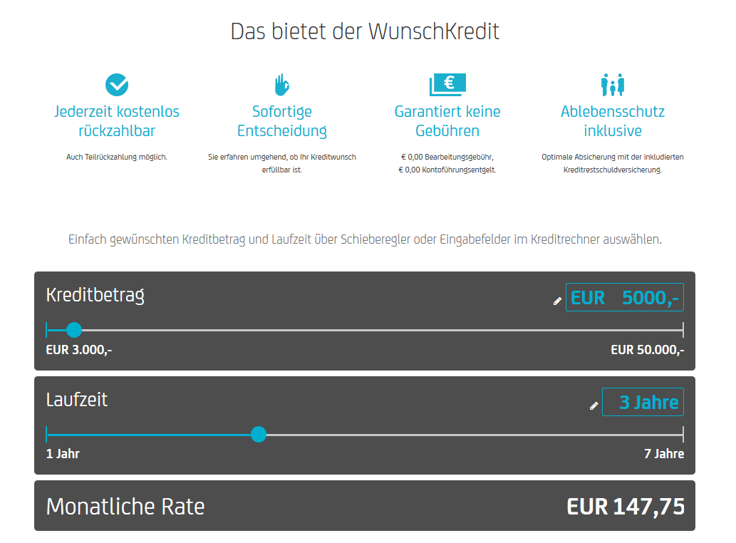 wunsch kredit bank austria antrag
